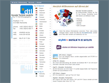Tablet Screenshot of dtl-net.de